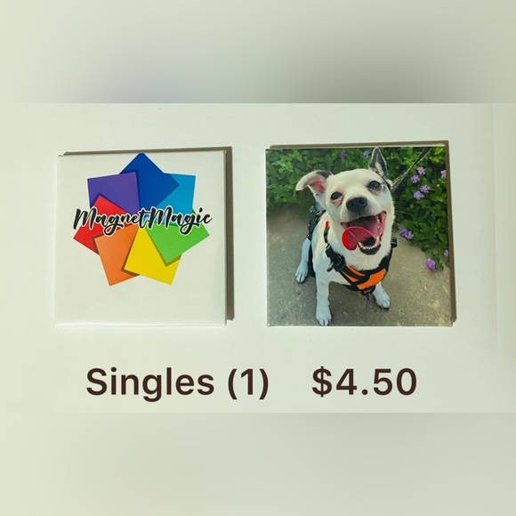 Magnet.Magic Personalized Fridge Magnets - Picture 7 of 9